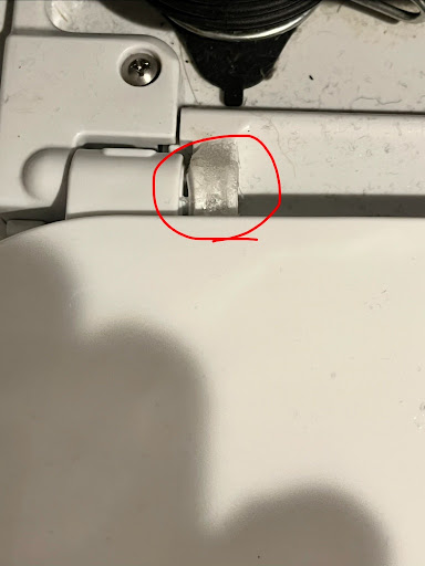 BW-DX100F 破損部分